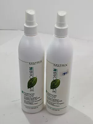 2x Matrix Biolage ENERGIZING DAILY LEAVE IN TONIC Spray 13.5 Oz • $35.99