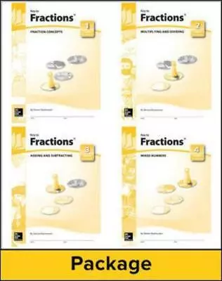 £14.70 • Buy Key To Fractions, Books 1-4 Set By N/A McGraw Hill