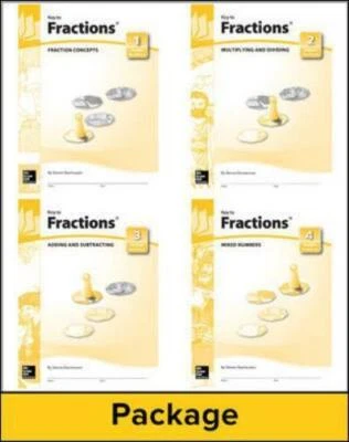 £14.70 • Buy Key To Fractions, Books 1-4 Set By N/A McGraw Hill