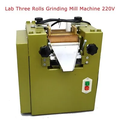 PreAsion® Lab Three Rolls Grinding Mill Machine 220V Paint Ink Pigment Grinder • $984.34