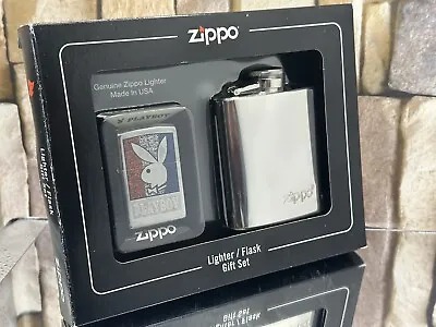 Zippo Playboy Bunny Gift Set -  New & Unfired • £125.18