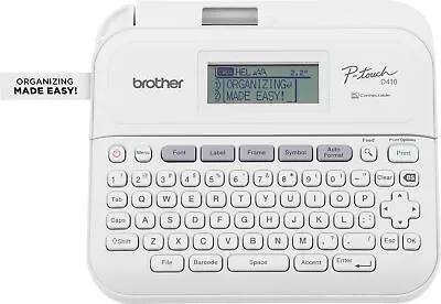 Brother - P-touch PT-D410 Label Printer - White • $49.99