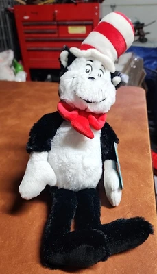 $17.99 • Buy 2018 Dr. Seuss Cat In The Hat Plush By Aurora  NWT
