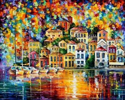 Paint By Numbers - Harbourside - 40x50 DIY Painting Kit - AU Stock • $39