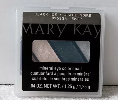 Mary Kay Mineral Eye Color Quad Black Ice (075234) Facial Makeup .04 Oz 1.25g • $9.97