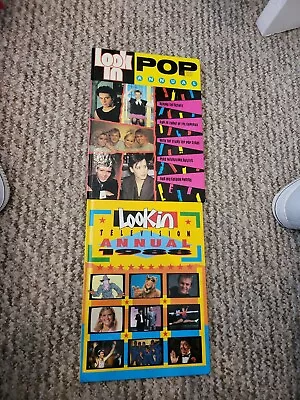 Look In Pop And Television Annual 1988 1982 • £4