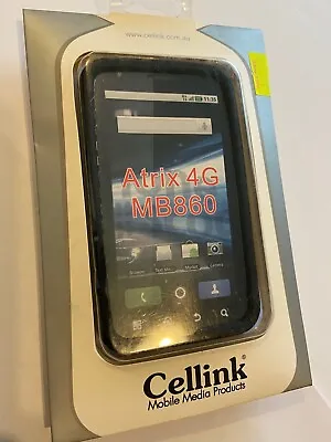 Motorola Atrix 4G MB860 Silicon Case In Black SCC2764BK Brand New & Sealed Pack • $7.80