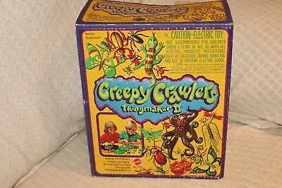 Vintage Creepy Crawlers Thingmaker II With Box Mattel 1978 *READ* UNTESTED • $29.99
