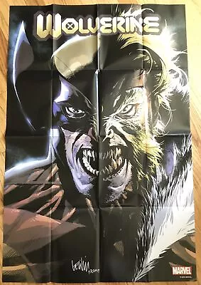 MARVEL “WOLVERINE” #41 Leinil Francis Yu PROMO POSTER 2023 Sabretooth War • $11