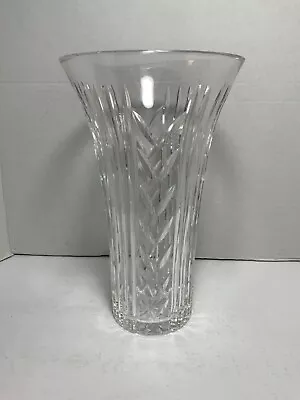 Waterford Large 12” Crystal “GLENCAR”  Vase - Preowned • $50