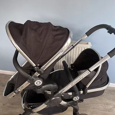 ICandy Peach Black Magic Double Twin Pushchair. • £359.99