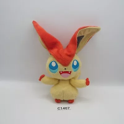 Victini C1407 Pokemon Banpresto 2011 Plush 6  Stuffed TAG Toy Doll Japan • $10.08