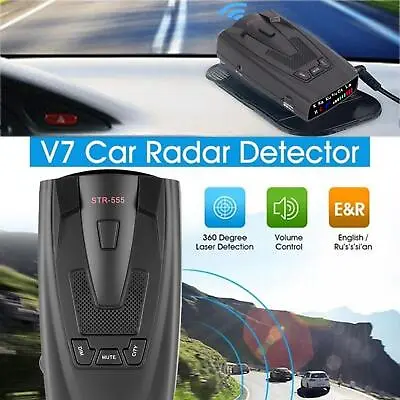 $14.63 • Buy Anti Radar Alarm Light Camera Car Radar STR-555 Red System M9B2
