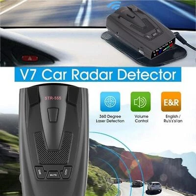 $14.63 • Buy Anti Radar Alarm Light Camera Car Radar STR-555 Red System M9B2