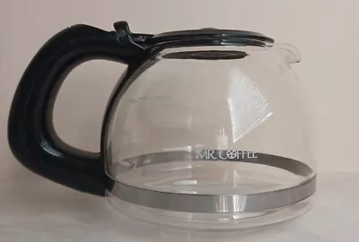 Mr. Coffee 4 Cup-5 Cup At Bottom Of Pouring Spout-Glass Carafe Black Handle/Lid • $13.99