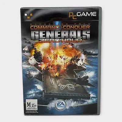 Command & Conquer: Generals - Zero Hour Expansion Pack For Windows PC (2 Discs) • $29.99