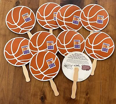 Vintage NBA Phoenix Suns  Advertising Hand Fan Lot Of 10 • $20