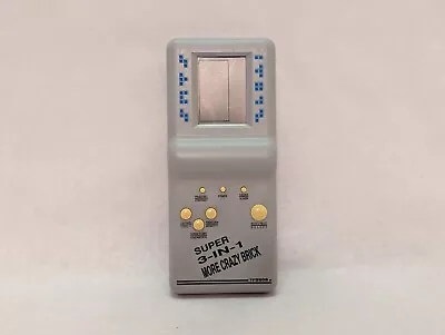 Vintage Super 3-in-1 Talking Brick Game TFG206 Tetris Handheld LCD Game Working • $29.99