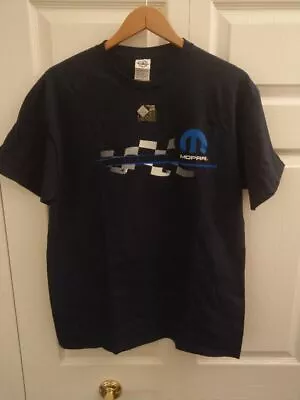 Mens Chrysler Dodge Mopar Logo  T-Shirt (Blue) Size Large New • $17.95