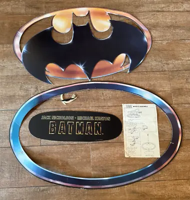Warner Bros. Batman Mobile 1989 Michael Keaton Original Movie Standee Display • $244.50