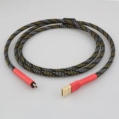 HiFi Micro USB Cable USB Type A-Micro USB Sound Cable Computer DAC • $23.53