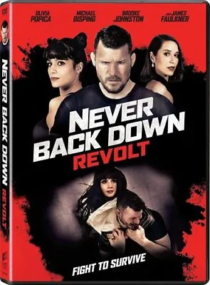 Never Back Down: Revolt New Dvd • $30.99