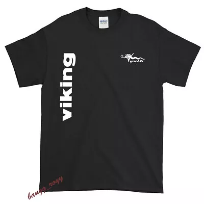 VIKING YACHTS BOATS PERFORMANCE Logo T-Shirt USA Size S-XXL • $23.99