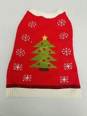 Christmas Tree Dog Sweater Medium To Large • $5