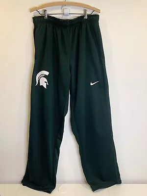 Nike MSU SPARTANS Lounge Pant Mens XL Therma Fit Pockets Basketball • $20