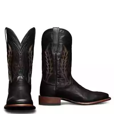 Tecovas The Doc Midnight Bovine Size 10 D Boots Mens FREE SHIPPING! $295 MSRP • $219.99