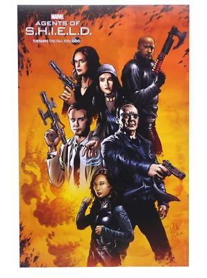 Marvel's Agents Of Shield SDCC Comic Con Exclusive Poster ABC Mike Perkins • $19.95