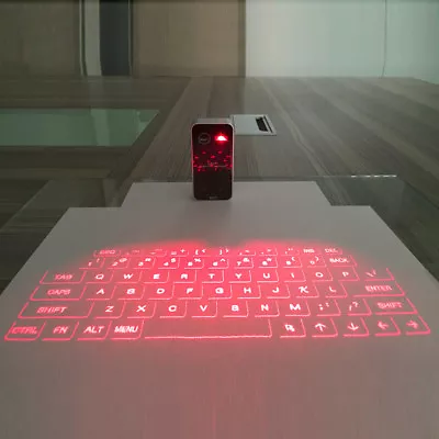 Teclado Virtual LasserWireless Virtual Laser Keyboard Mini Bluetooth Projection • $52.99