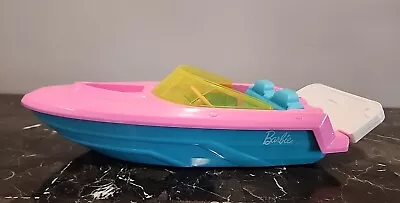 Barbie Ocean Friends Speed Boat 16” Mattel W/Folding Platform • $6