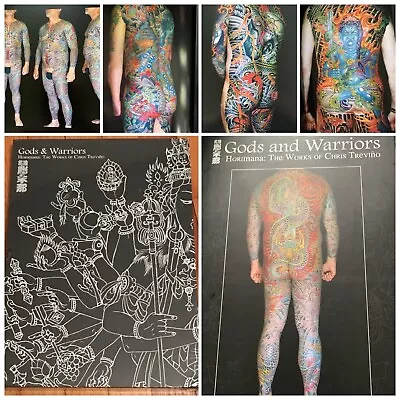 NEW/Sealed - Gods & Warriors: Chris Trevino Lrg Japanese Tattoo Book W/Ed Hardy • $175