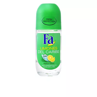 Fa Caribbean Lemon Deodorant Roll-on 50ml- FREE SHIPPING • $8.99