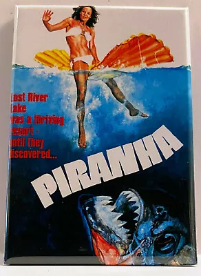 Piranha MAGNET 2  X 3  Refrigerator Locker Poster Movie • $6.95