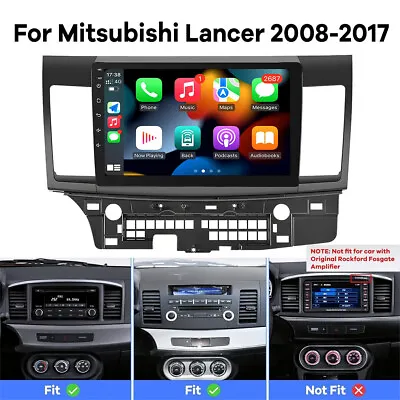 Android 12 For Mitsubishi Lancer Car Radio 2008-2016 Apple Carplay GPS Stereo BT • $119.99