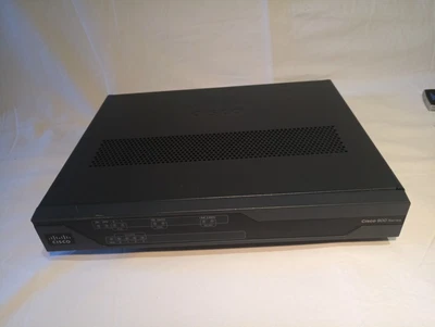 £4.99 • Buy CISCO 887VA-W-E-K9  Integrated Service 10/100 Mbps Fast Ethernet Network Router