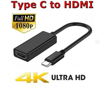 2 X Type C USB-C 3.1 To HDMI Adapter Cable Converter For MacBook Samsung • $17.95