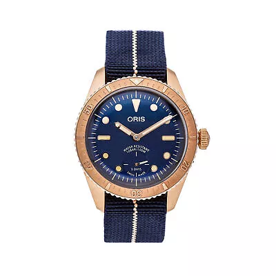 Oris Carl Brashear Calibre 401 Edition Bronze Auto Watch 01 401 7764 3185-Set • $5413.68