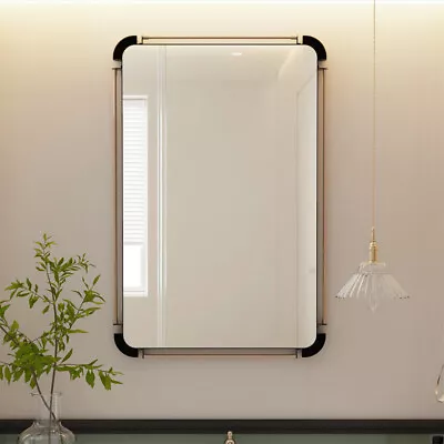 Wisfor Wall Bathroom Mirror Antique Frame For Living Room HD Antioxidant Glass • $94.90