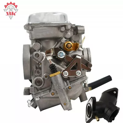 Carburetor W/ Intake Manifold For Yamaha V Star 250 Route 66 XV 250 Virago XV125 • $54.45