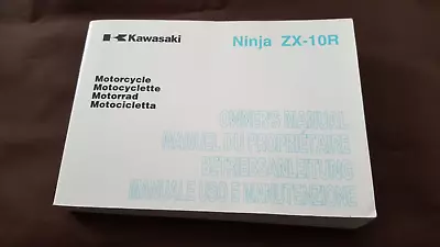 Kawasaki Zx10r Owners Manual Handbook 2004 2005 En Fr De It • £25