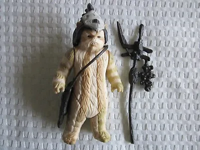 Vintage 1983 Star Wars Logray Ewok Action Figure With Original Accessories • $40