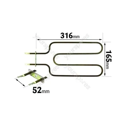 Rangemaster Grill Element 1150w • £11.51