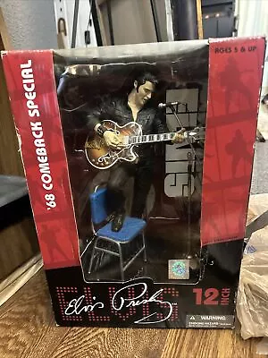 ELVIS PRESLEY '68 Comeback Special 12  Figure 2004 McFarlane Toys King Of Rock • $25