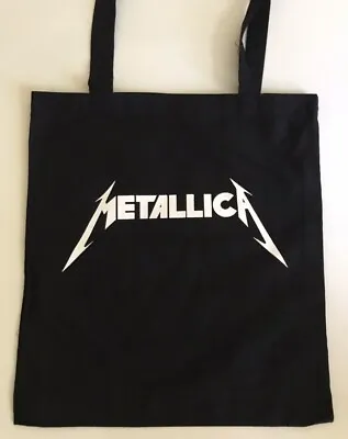 £15 • Buy Metallica Tote Bag With White Floc Print