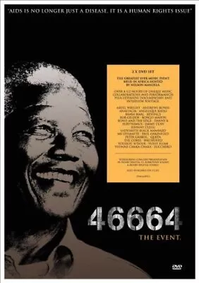 £5.16 • Buy 46664: Nelson Mandela Concert DVD (2004) Beyoncé Cert E 2 Discs Amazing Value