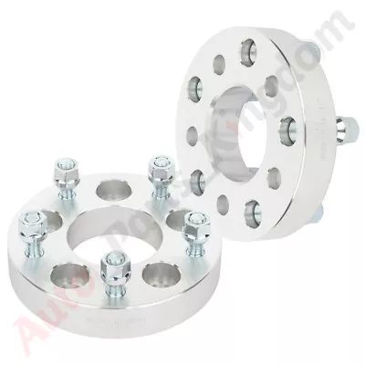 2P 1.25  Wheel Adapters 5x4.5 To 5x5  12x1.5 For Ford Fusion Toyota Avalon 5Lug • $48.75