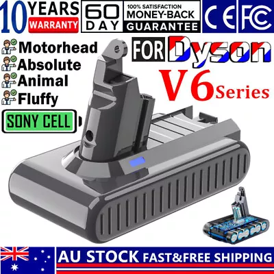 For Dyson V6 Battery SV03 SV04 SV09 DC58 DC59 DC61 DC62 DC74 V6 Animal Sony Cell • $25.49